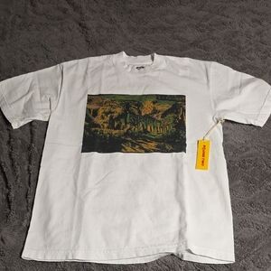 Obey White Nature Print Tee